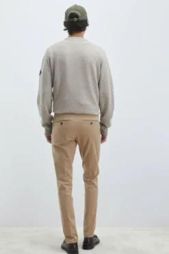 Uomo Roy Rogers Pantaloni|Pantalone New Rolf In Gabardina
