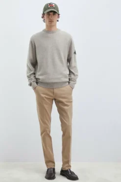 Uomo Roy Rogers Pantaloni|Pantalone New Rolf In Gabardina