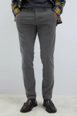 Uomo Roy Rogers Pantaloni|Pantalone New Rolf In Velluto Diagonal