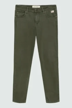 Uomo Roy Rogers Pantaloni|Pantalone 517 Plain In Gabardina