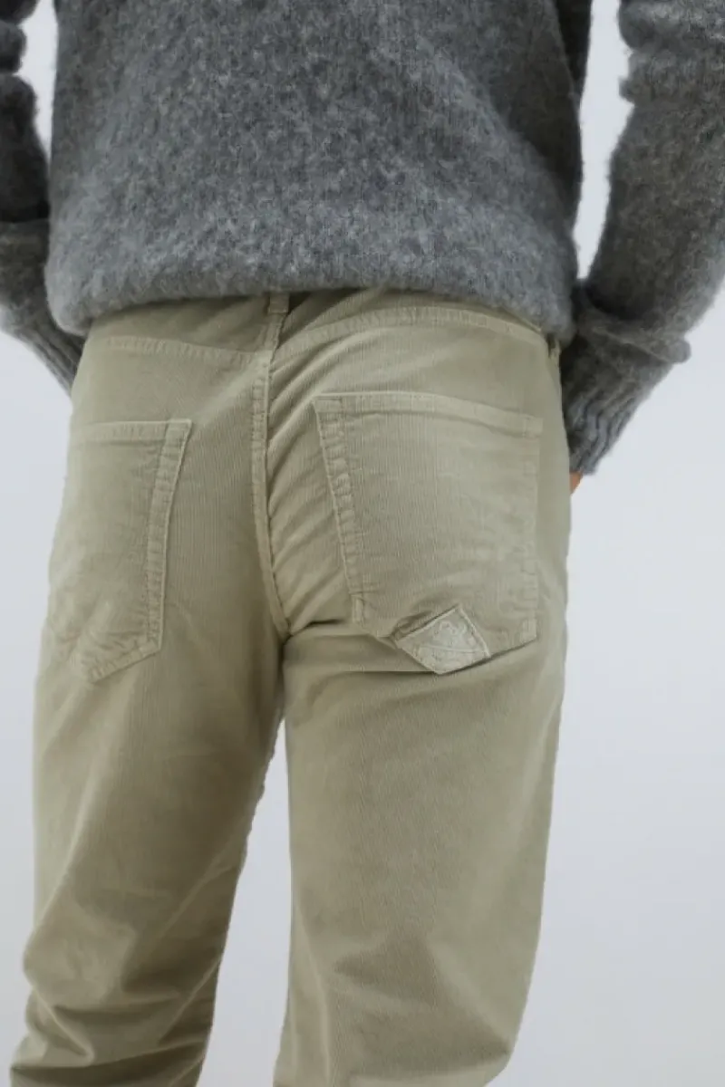 Uomo Roy Rogers Pantaloni|Pantalone 517 Plain In Velluto
