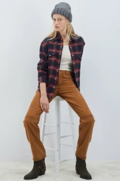 Donna Roy Rogers Pantaloni E Gonne|Pantalone Sofia In Suede Vintage