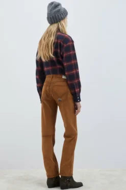 Donna Roy Rogers Pantaloni E Gonne|Pantalone Sofia In Suede Vintage