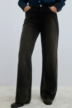Donna Roy Rogers Jeans|Wide|Pantalone Super Wide Double Deep