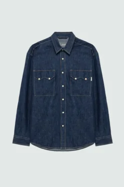 Uomo Roy Rogers Selvedge Bar|Camicie|Rodeo Man Jap Selvedge Denim Rinse