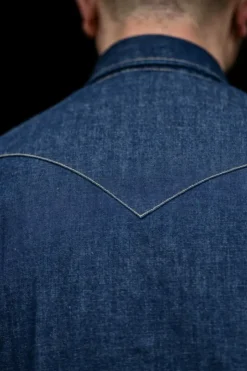 Uomo Roy Rogers Selvedge Bar|Camicie|Rodeo Man Jap Selvedge Denim Rinse