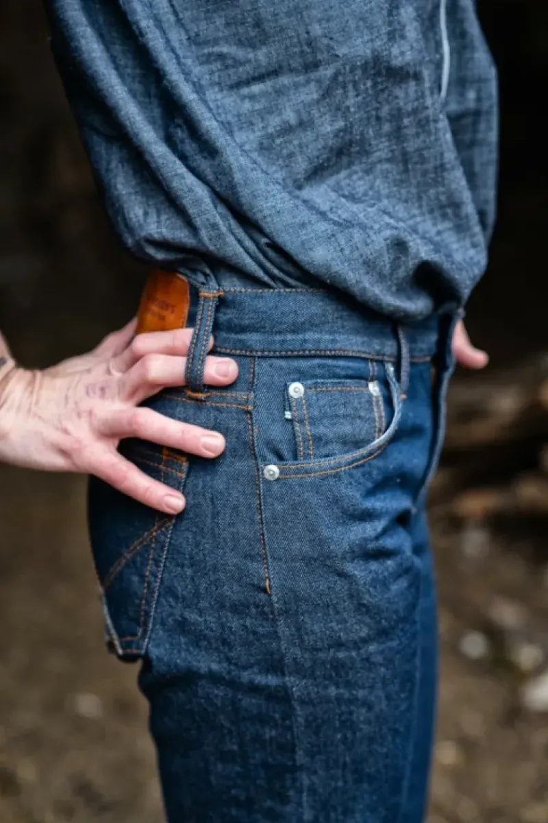 Donna Roy Rogers Selvedge Bar|Jeans|Sofia Woman Jap Selvedge Denim Rinse