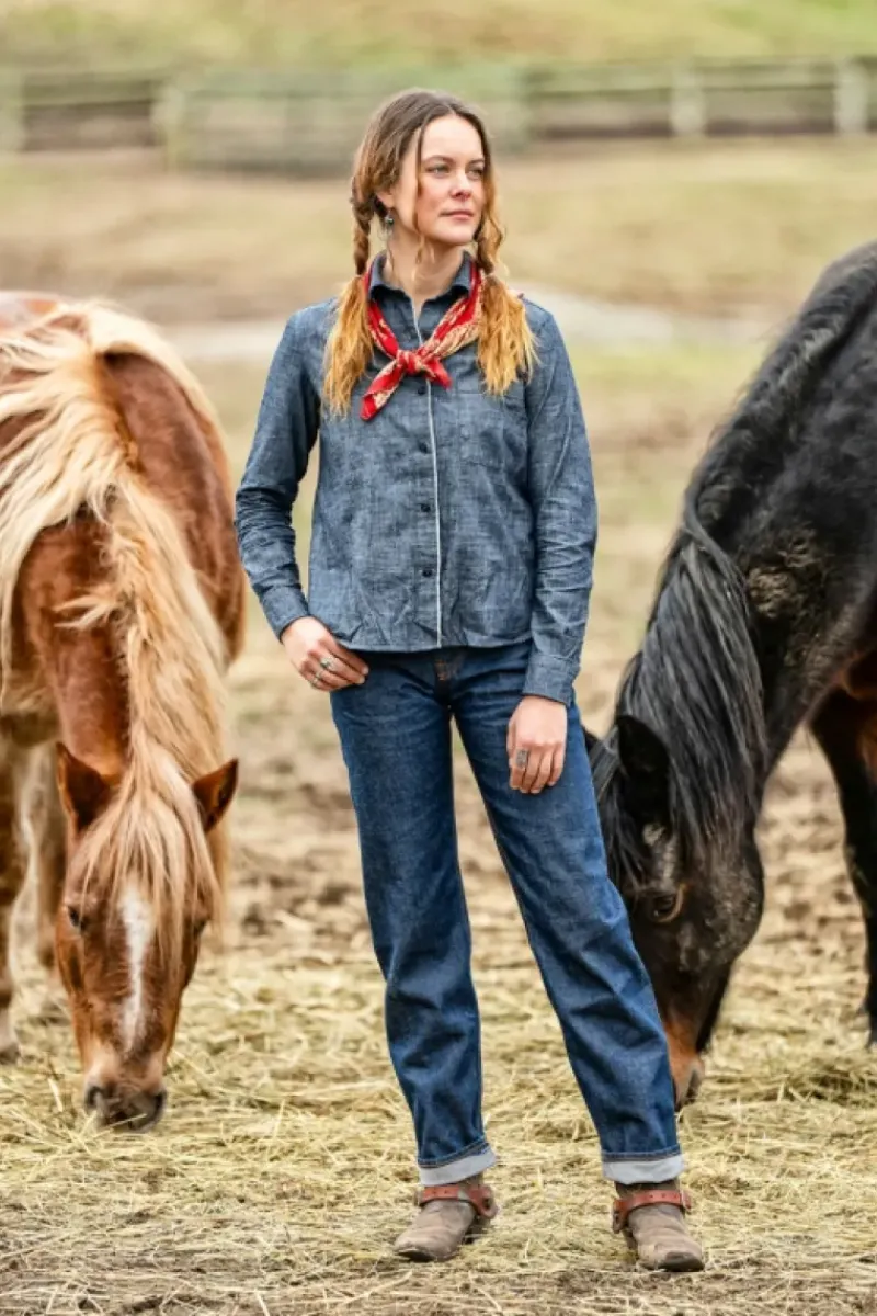 Donna Roy Rogers Selvedge Bar|Jeans|Sofia Woman Jap Selvedge Denim Rinse