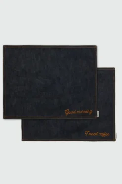 Donna Roy Rogers Accessori|Home Decor|Tovaglietta Americana In Denim