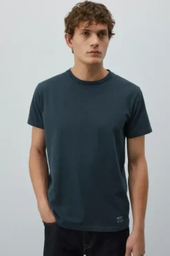 Uomo Roy Rogers Polo E T-shirts|T-shirt Girocollo Velva Sheen
