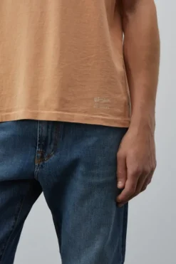 Uomo Roy Rogers Polo E T-shirts|T-shirt Girocollo Velva Sheen