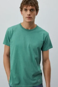 Uomo Roy Rogers Polo E T-shirts|T-shirt Girocollo Velva Sheen
