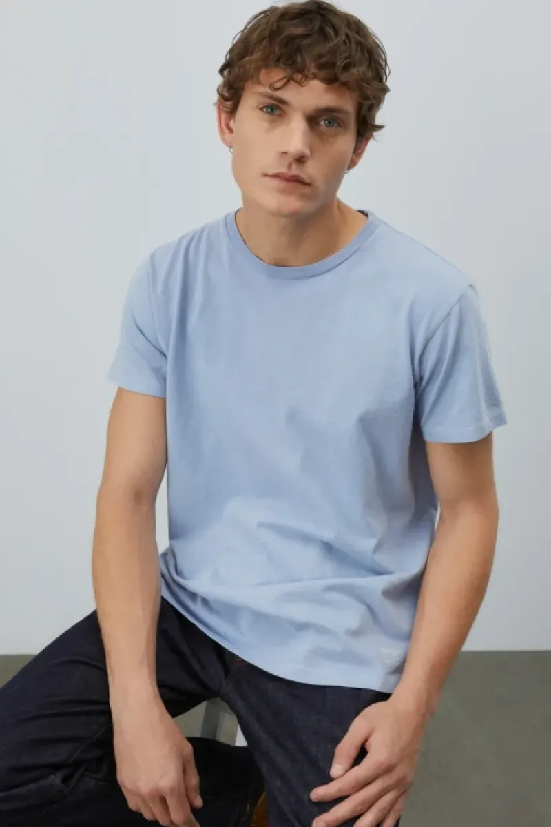Uomo Roy Rogers Polo E T-shirts|T-shirt Girocollo Velva Sheen