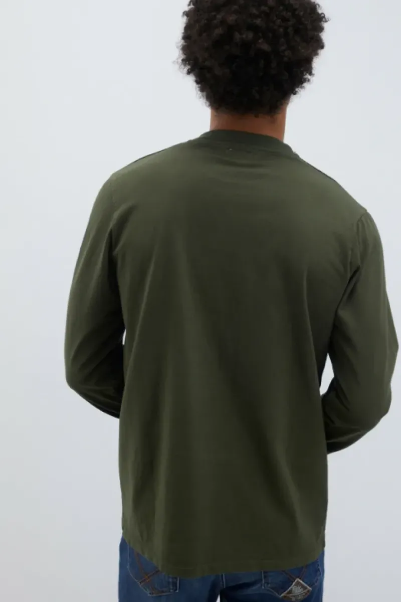 Uomo Roy Rogers Polo E T-shirts|T-shirt Pocket L/s In Jersey