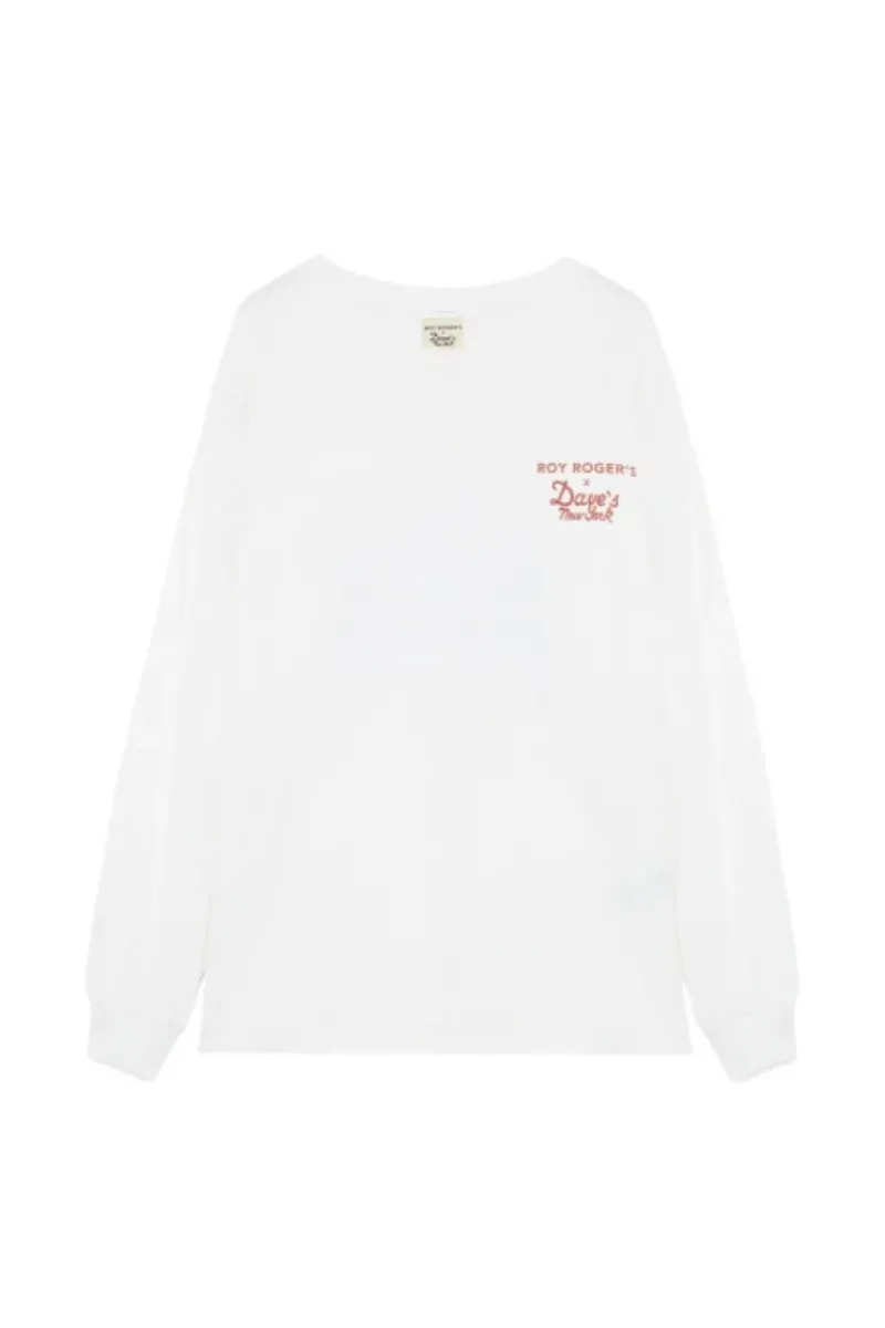 Uomo Roy Rogers Roy Roger's X Dave's Ny|Polo E T-shirts|T-shirt Roy Roger's X Dave's Ny Con Stampa Photo Vintage