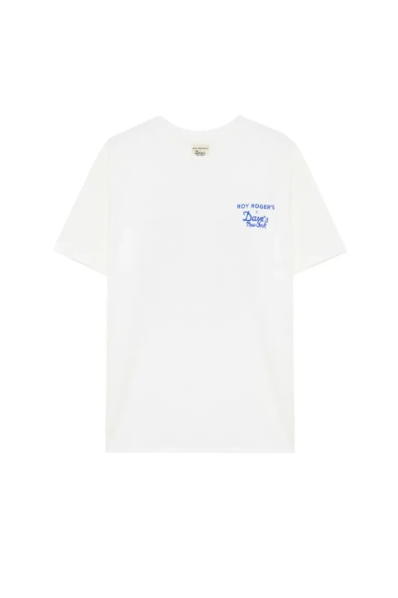 Uomo Roy Rogers Roy Roger's X Dave's Ny|Polo E T-shirts|T-shirt Roy Roger's X Dave's Ny Con Stampa Statement Pant