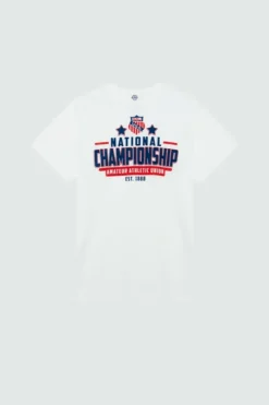 Uomo Roy Rogers Polo E T-shirts|T-shirt Vintage Stampa Championship