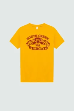 Uomo Roy Rogers Polo E T-shirts|T-shirt Vintage Stampa Wildcats